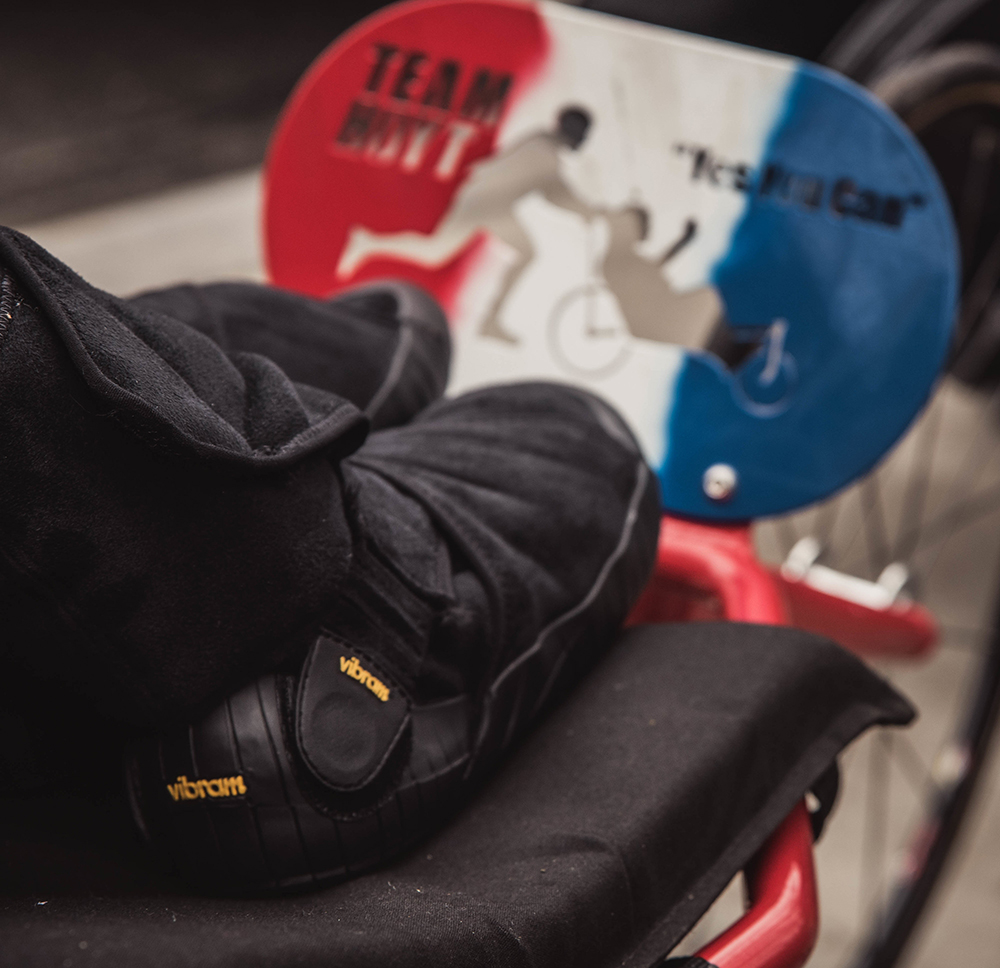 Vibram and Team Hoyt Running Chairs Partnership Press Release Hoyt
